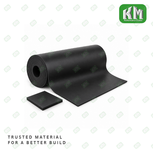 KM neoprene rubber sheet in Singapore - black neoprene rubber roll